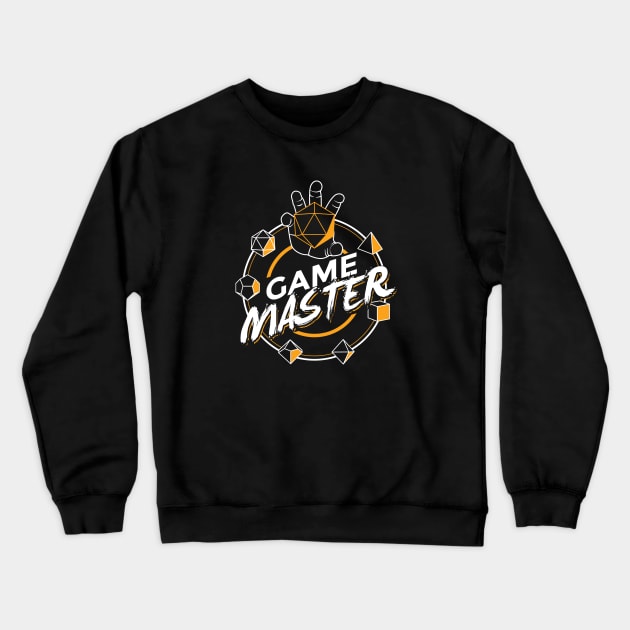 Game Master fantasy game tshirt Crewneck Sweatshirt by Natural 20 Shirts